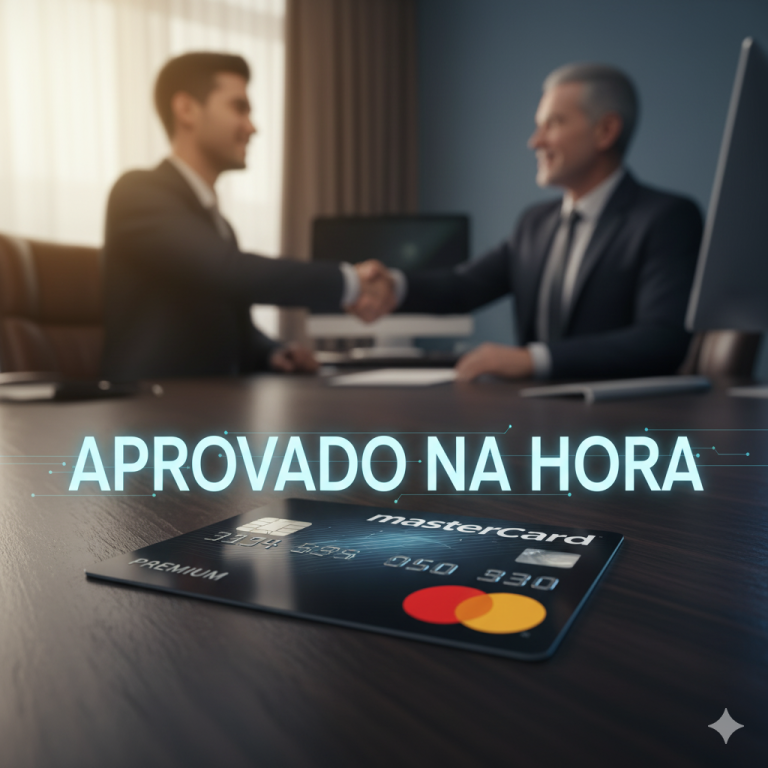 Cartão de Crédito Aprovado na Hora