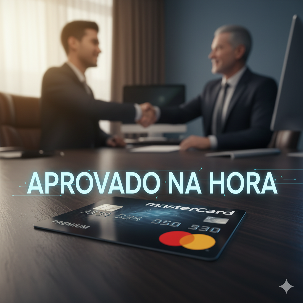 Cartão de Crédito Aprovado na Hora